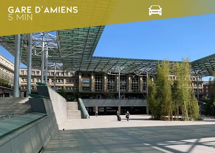 Apartment L'estrade - Parking Centre 5 Min Gare D'amiens