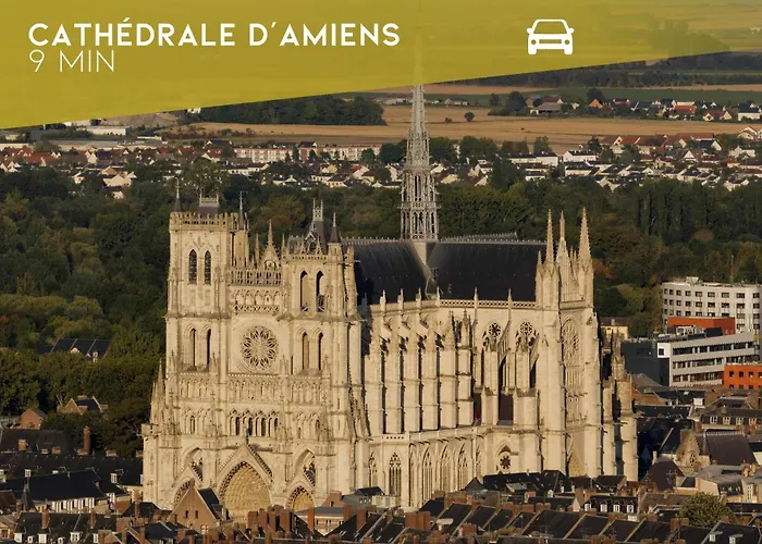 L'estrade - Parking Centre 5 Min Gare D'amiens Apartment *